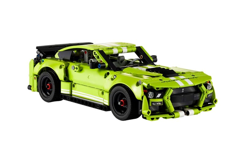 LEGO Technic 實體化 Ford Mustang Shelby GT500 積木模型