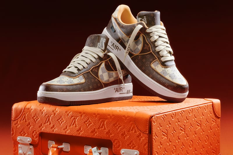 Louis Vuitton 攜手 Sotheby's 獨家拍賣 The Louis Vuitton and Nike "Air Force 1" by Virgil Abloh