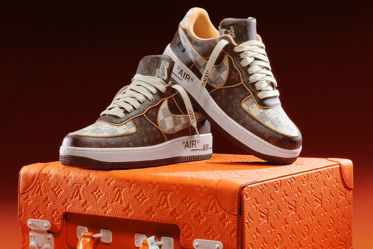 Louis Vuitton 攜手 Sotheby's 獨家拍賣 The Louis Vuitton and Nike "Air Force 1" by Virgil Abloh