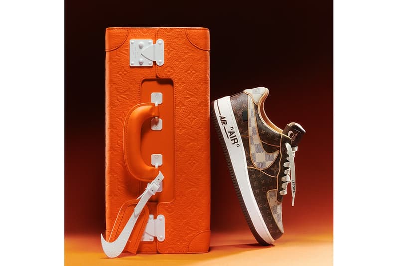 Louis Vuitton 攜手 Sotheby's 獨家拍賣 The Louis Vuitton and Nike "Air Force 1" by Virgil Abloh