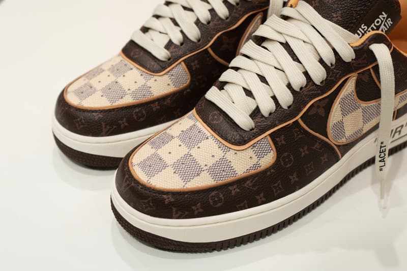 獨家近賞 The Louis Vuitton and Nike “Air Force 1" by Virgil Abloh 特殊限定版