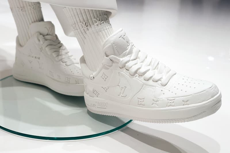 獨家近賞 The Louis Vuitton and Nike “Air Force 1" by Virgil Abloh 特殊限定版