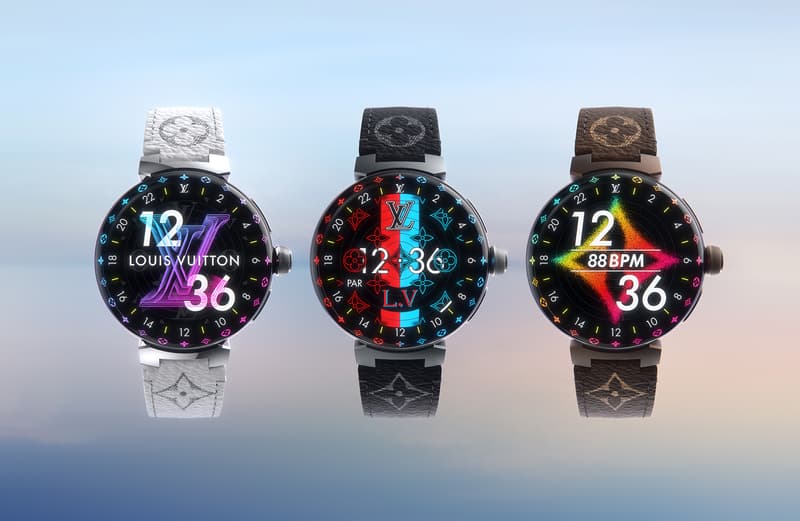 Louis Vuitton 正式发布第三代 Tambour Horizon Light Up 智能腕表系列