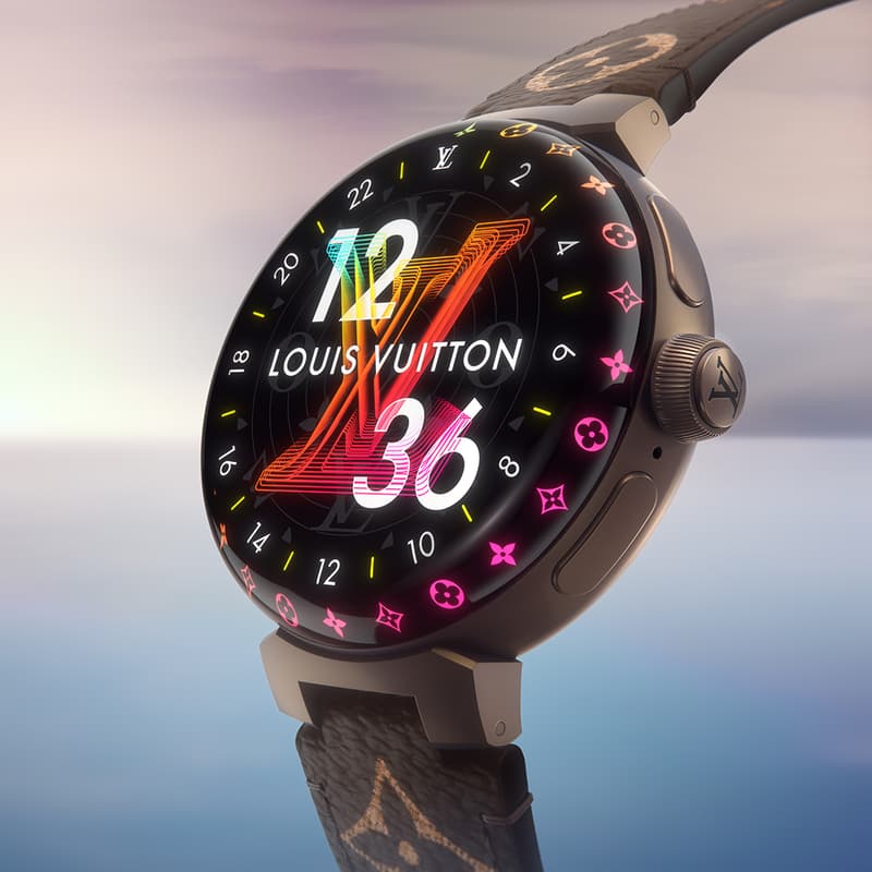 Louis Vuitton 正式发布第三代 Tambour Horizon Light Up 智能腕表系列