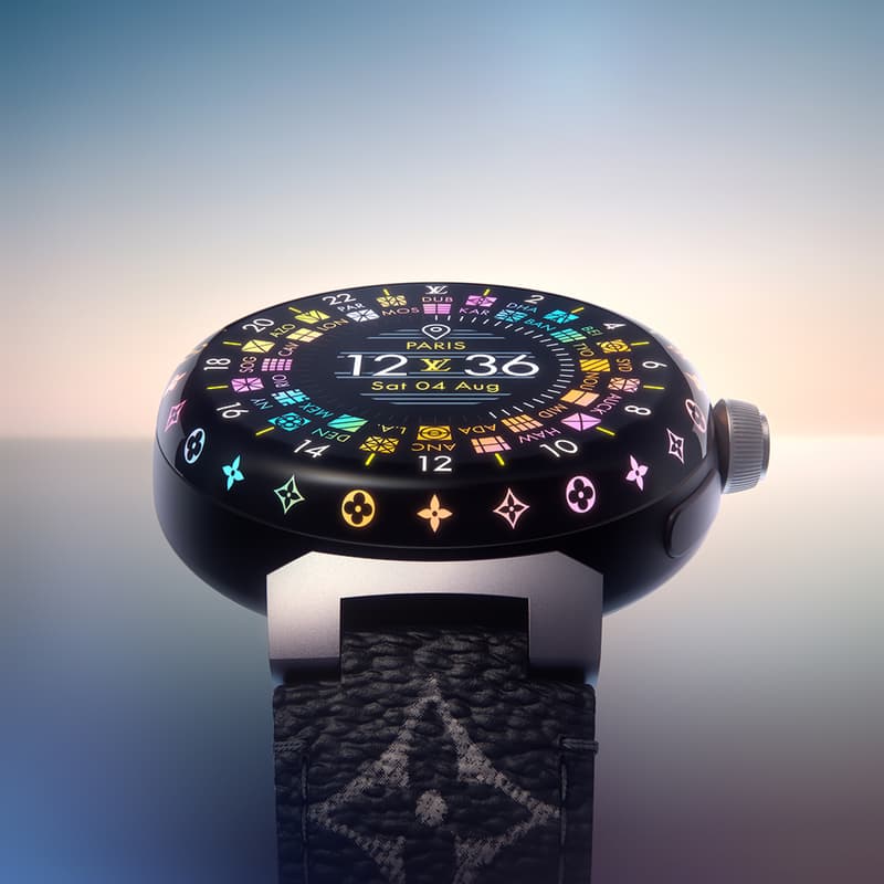 Louis Vuitton 正式发布第三代 Tambour Horizon Light Up 智能腕表系列