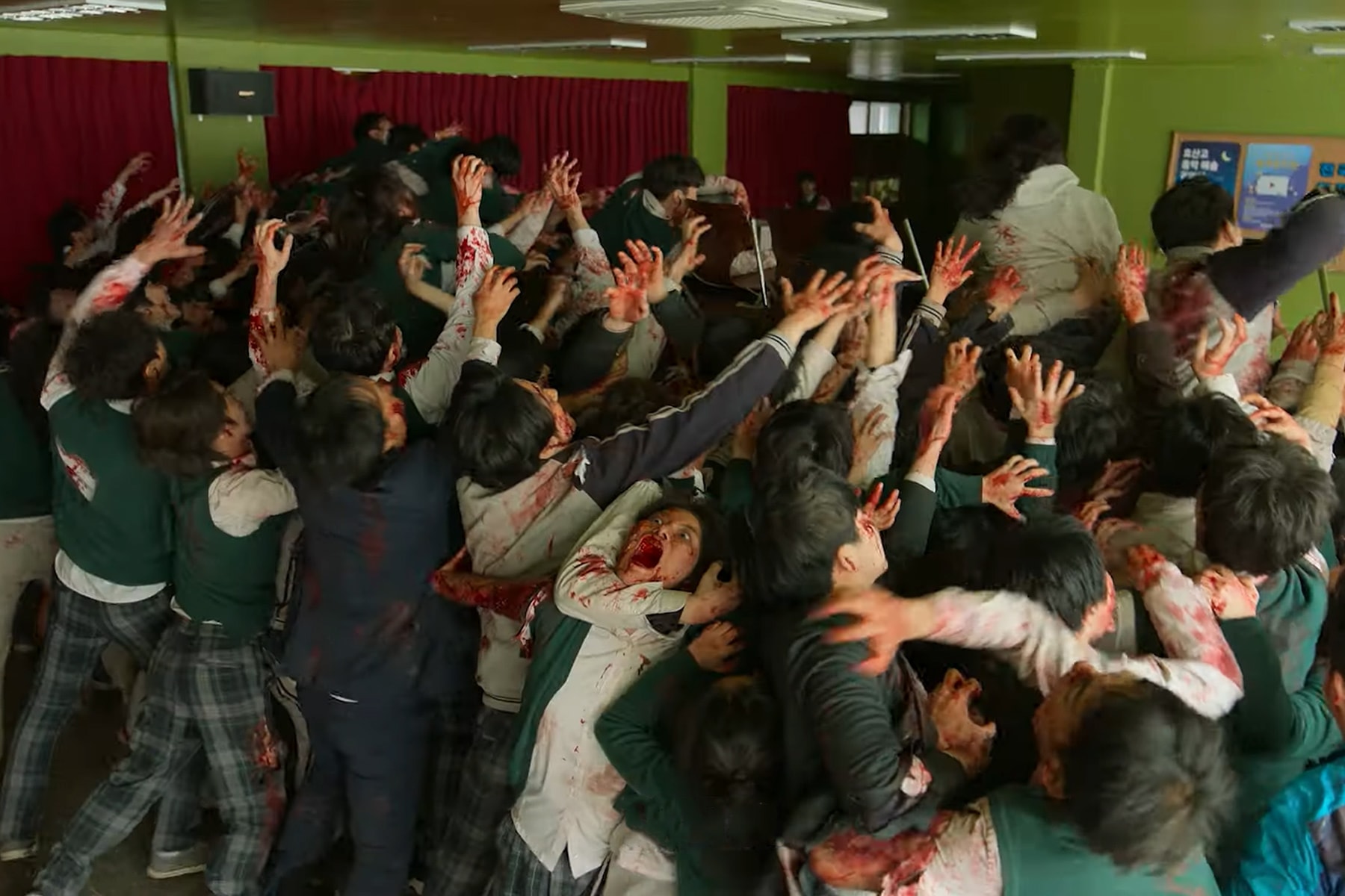 Netflix 最新韓國喪屍題材影集《殭屍校園》前導預告正式放送
