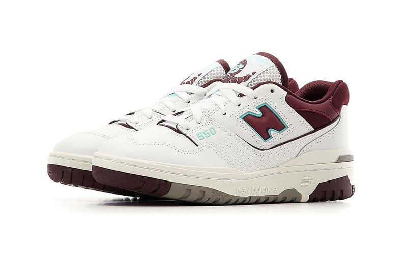 New Balance 550 最新「Burgundy/Blue」配色正式登場