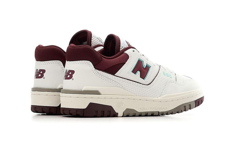 New Balance 550 最新「Burgundy/Blue」配色正式登場