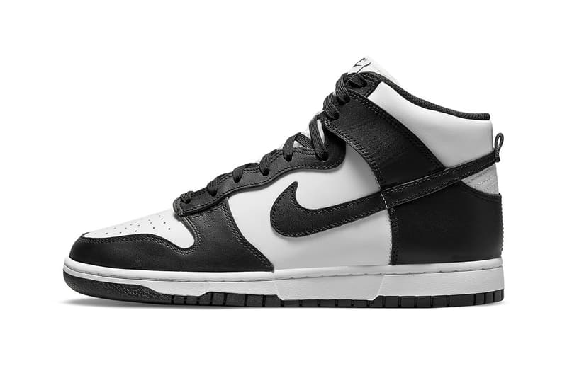 Nike Dunk High 最新黑白配色「White/Black」即將發售