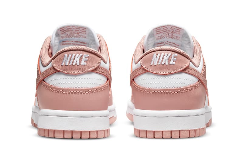 Nike Dunk Low 最新配色「Rose Whisper」正式登場