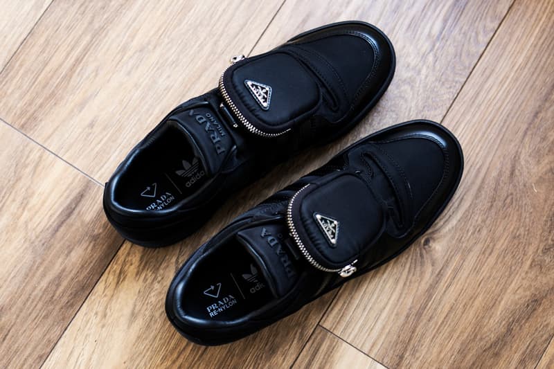 率先近賞 Prada x adidas Originals Forum Low 全黑配色