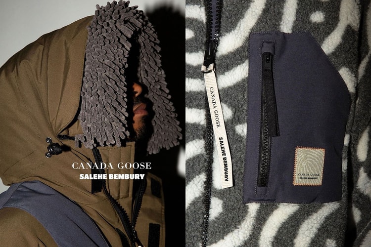 Salehe Bembury 率先曝光 Canada Goose 最新聯乘商品
