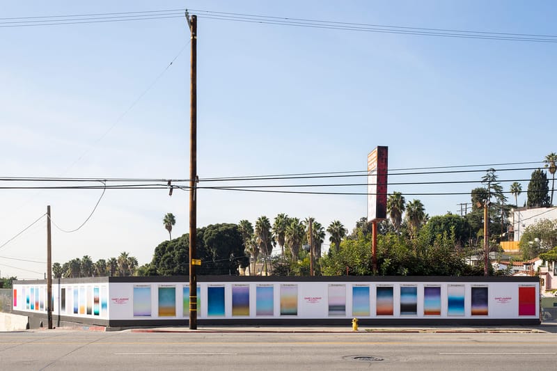 Sho Shibuya《55 Sunrises》系列作品正式進駐 Saint Laurent「Rive Droite」概念店