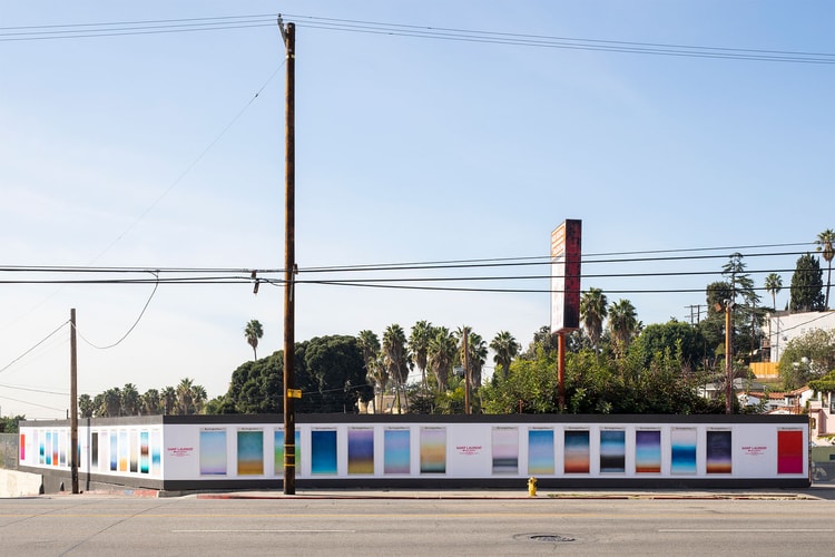 Sho Shibuya《55 Sunrises》系列作品正式進駐 Saint Laurent「Rive Droite」概念店