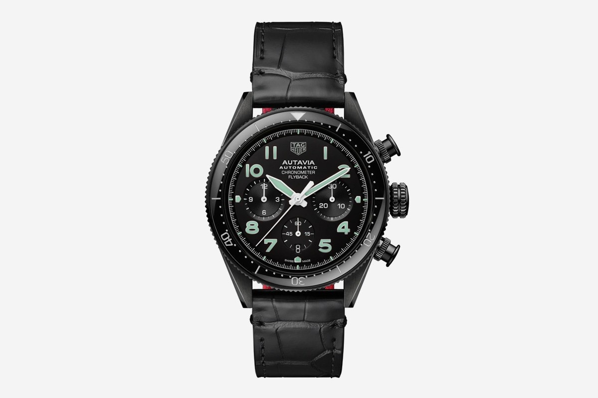 TAG Heuer 發表全新黑魂 Autavia Chronometer Flyback 錶款