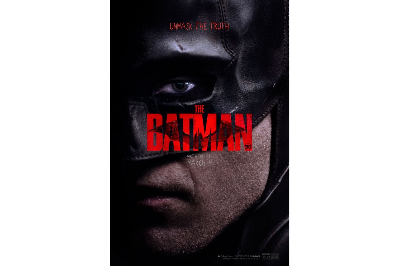 Robert Pattinson 主演《蝙蝠俠 The Batman》最新海報率先公開