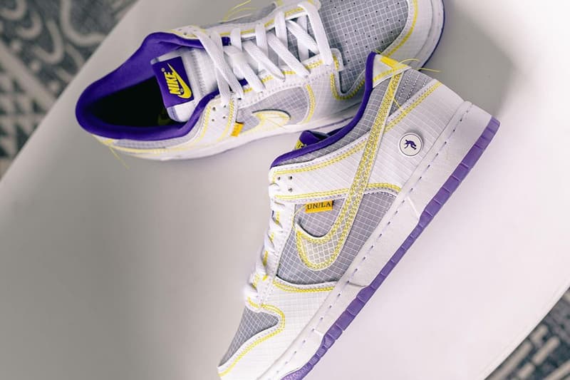 率先預覽 Union x Nike Dunk Low 最新聯乘配色「Purple/Gold」