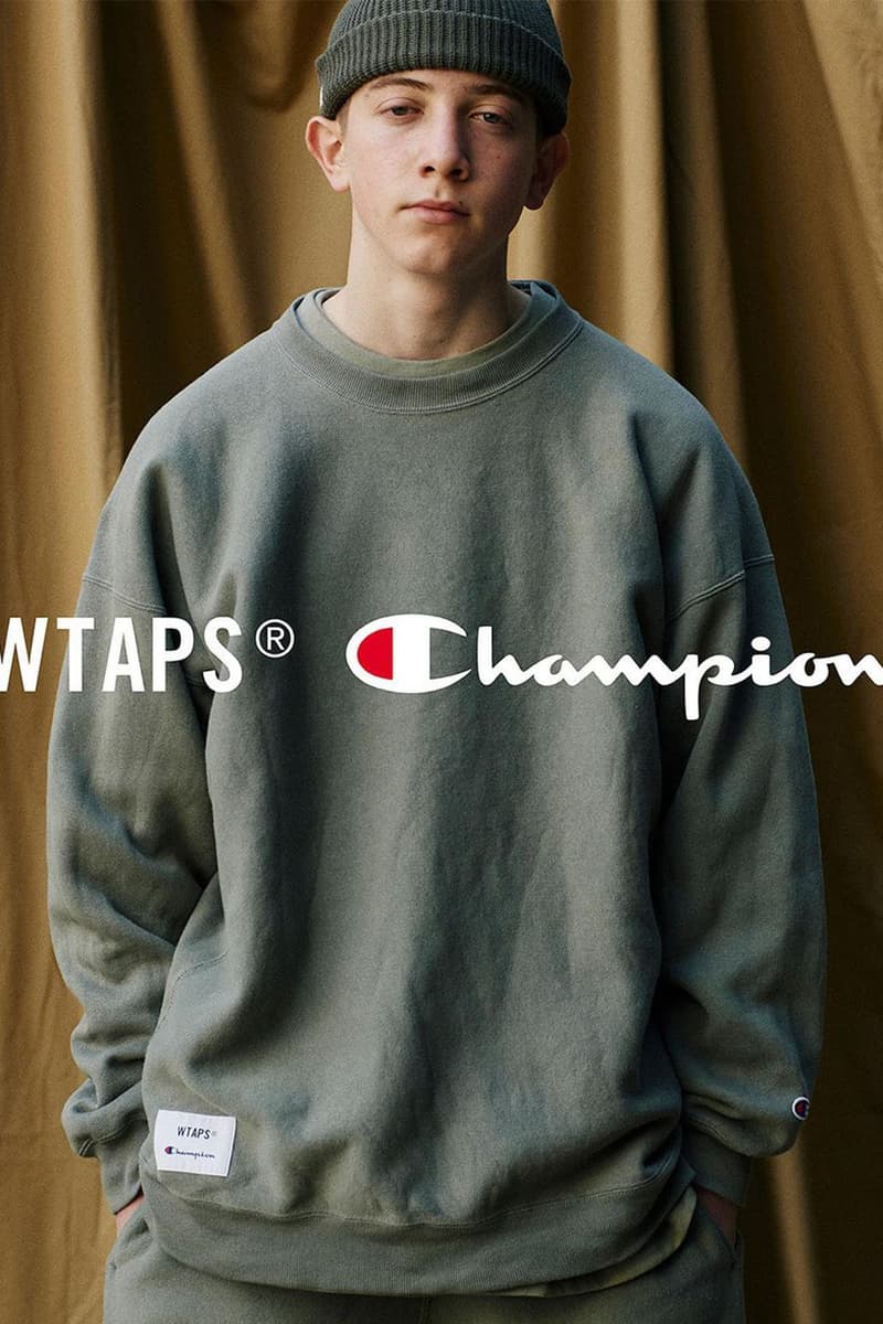 WTAPS x Champion 最新聯乘系列發售情報公佈