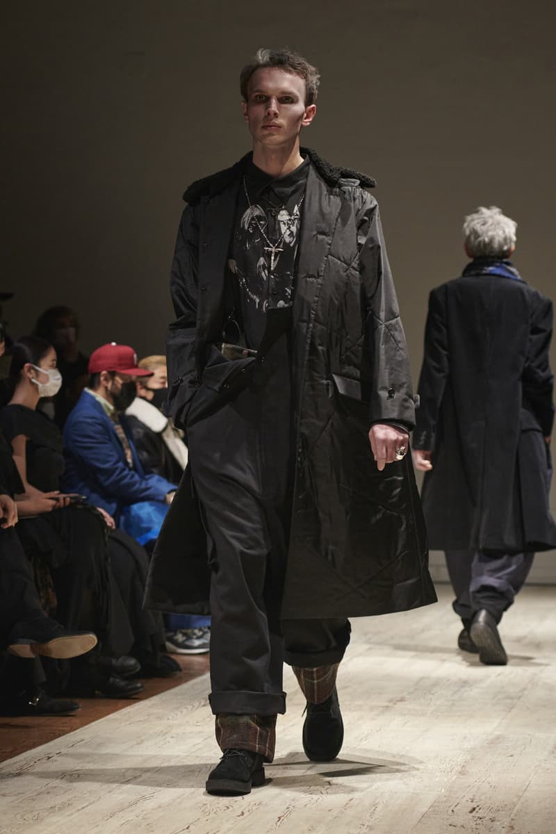 Yohji Yamamoto 2022 秋冬系列正式登場