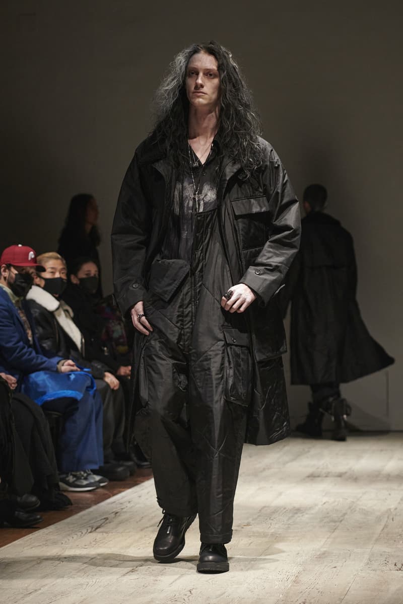 Yohji Yamamoto 2022 秋冬系列正式登場