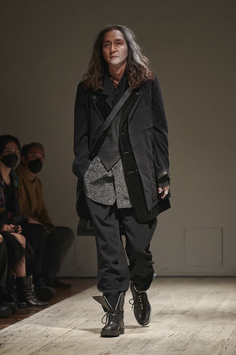 Yohji Yamamoto 2022 秋冬系列正式登場