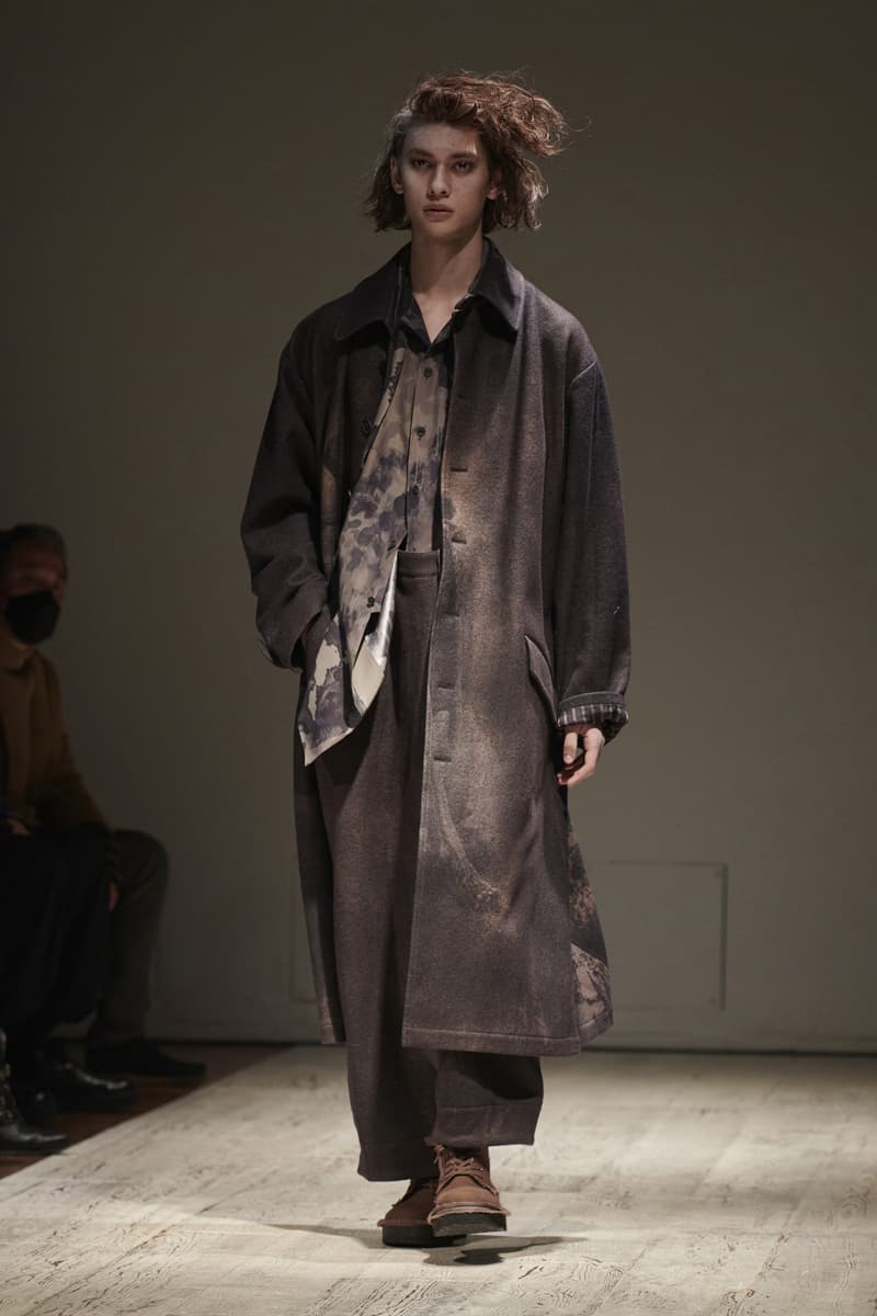 Yohji Yamamoto 2022 秋冬系列正式登場