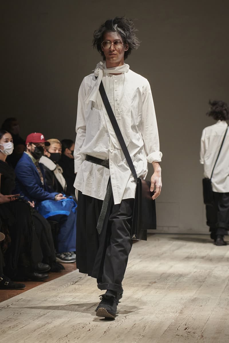 Yohji Yamamoto 2022 秋冬系列正式登場