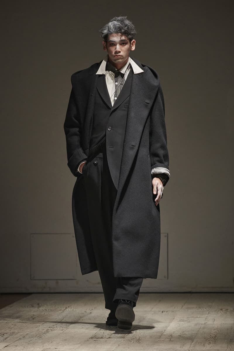 Yohji Yamamoto 2022 秋冬系列正式登場