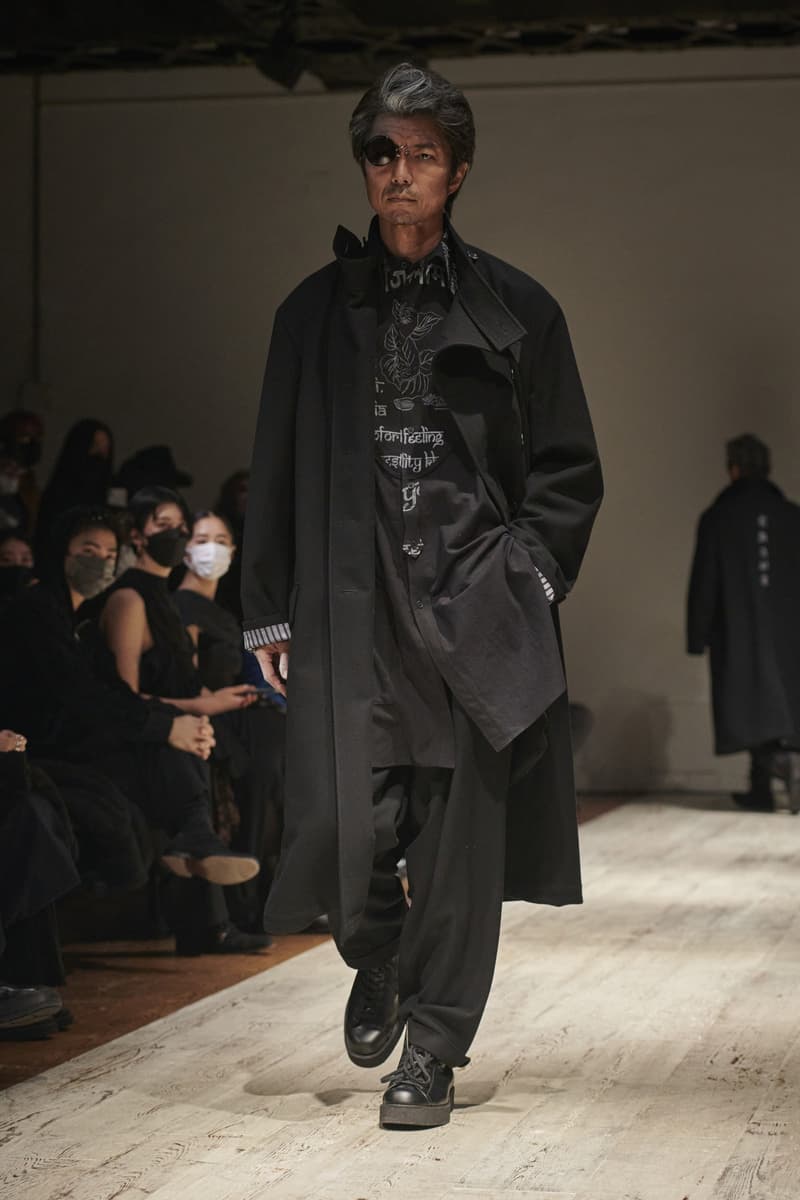 Yohji Yamamoto 2022 秋冬系列正式登場