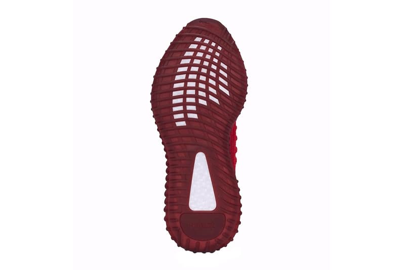 adidas YEEZY BOOST 350 V2 CMPCT 最新配色「Slate Red」官方圖輯、發售情報公佈