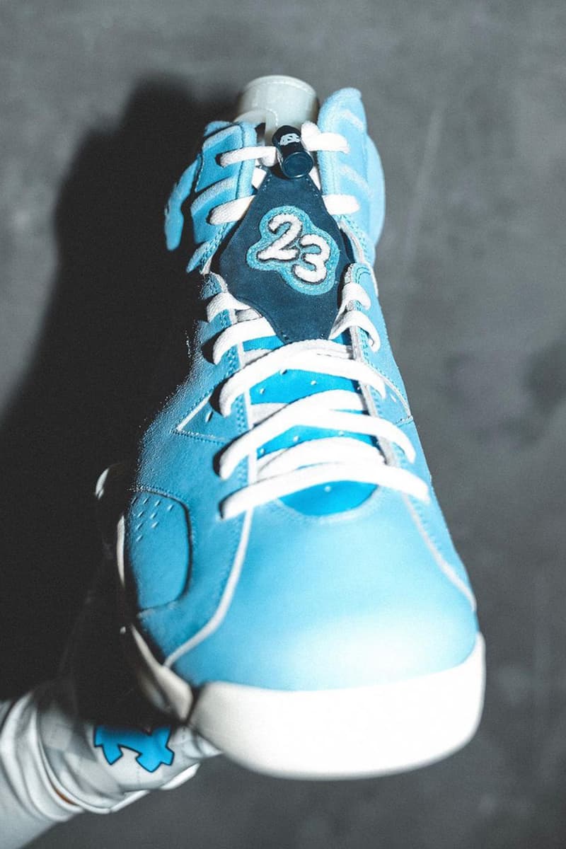 UNC Football 親自曝光 2022 年 Air Jordan 6 PE 鞋款