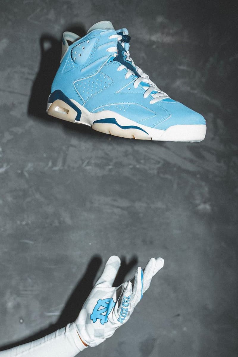 UNC Football 親自曝光 2022 年 Air Jordan 6 PE 鞋款