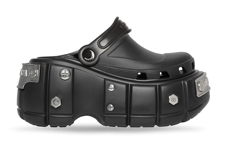 Balenciaga x Crocs 2022 春夏系列鞋款「HardCrocs™」正式登場