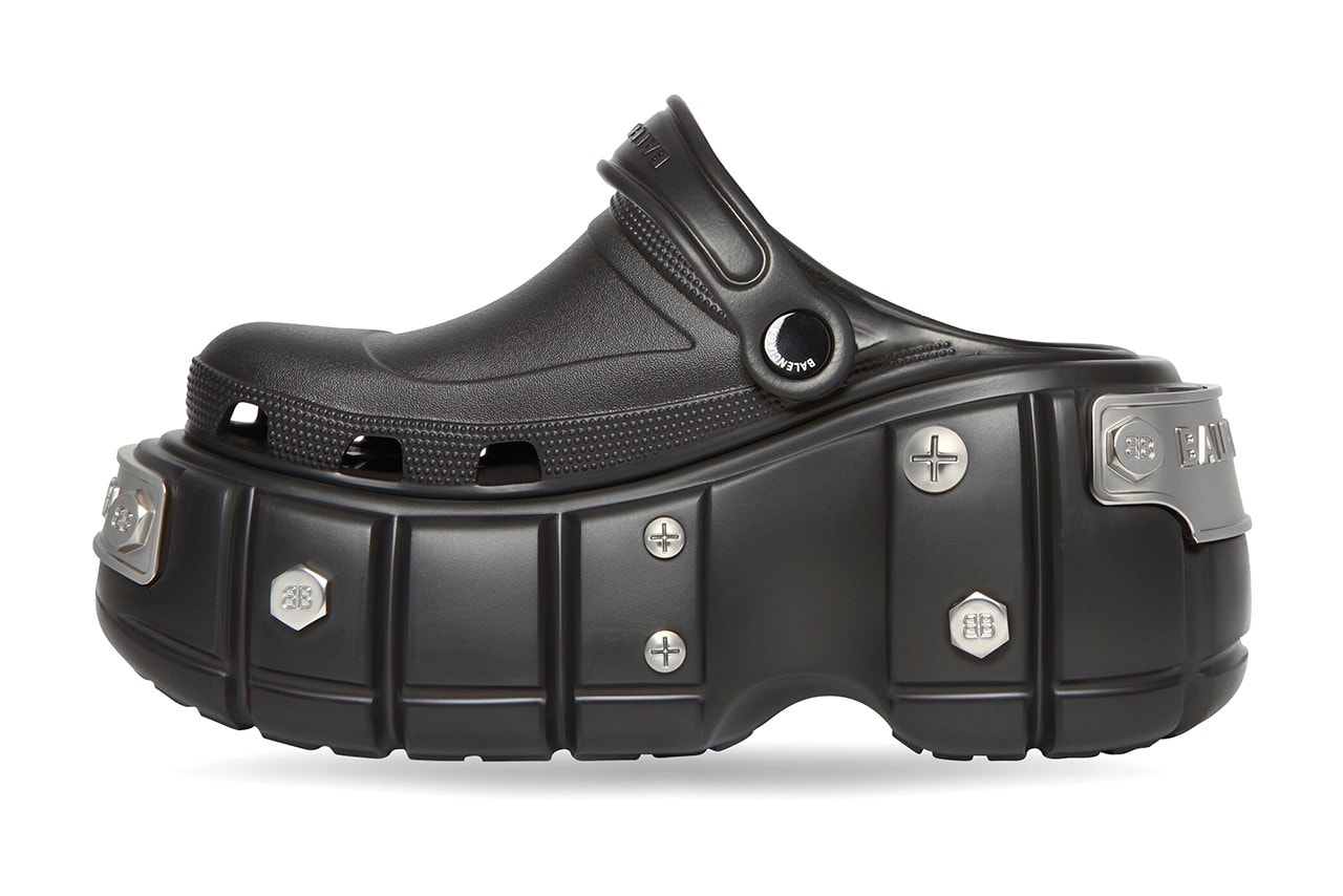 Balenciaga x Crocs 2022 春夏系列鞋款「HardCrocs™」正式登場