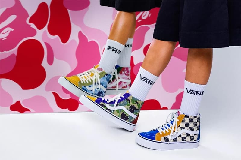 A BATHING APE® x Vans 全新聯乘系列正式登場