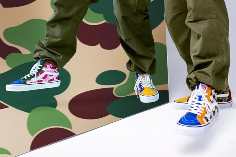 A BATHING APE® x Vans 全新聯乘系列正式登場