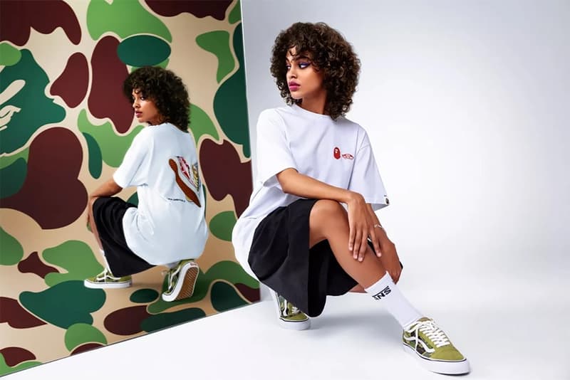 A BATHING APE® x Vans 全新聯乘系列正式登場