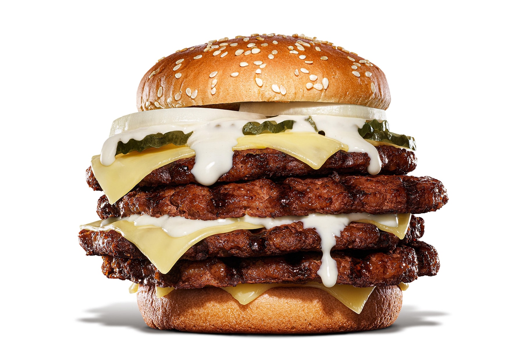日本 Burger King 全新重達一磅「King Yeti Cheese Burger」正式限時推出