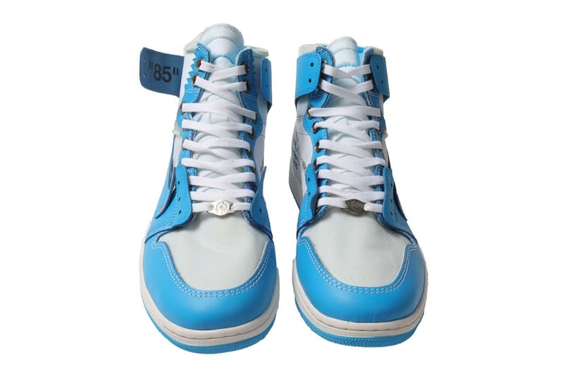 Chrome Hearts x Off-White™ x Air Jordan 1「UNC」定製聯名鞋款正式上架