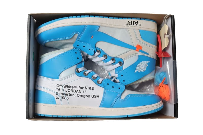 Chrome Hearts x Off-White™ x Air Jordan 1「UNC」定製聯名鞋款正式上架