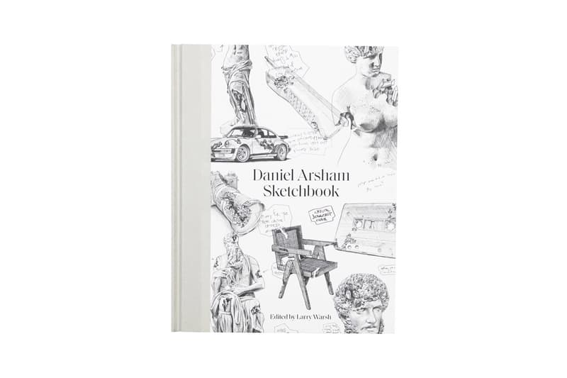 Daniel Arsham 攜手 No More Rulers 發佈最新藝術精裝書籍《SKETCHBOOK》