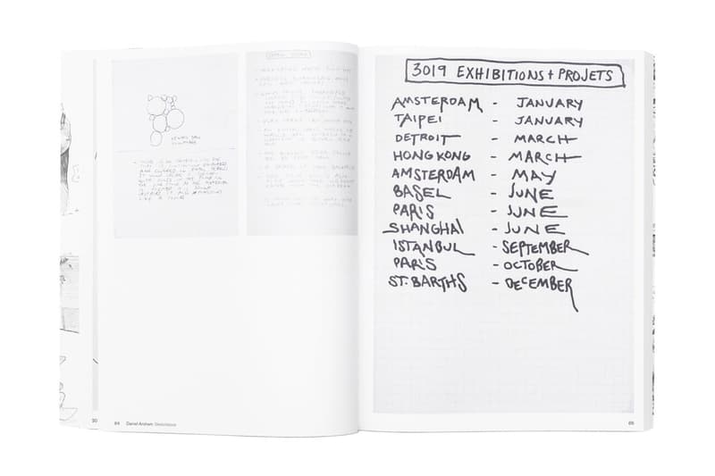 Daniel Arsham 攜手 No More Rulers 發佈最新藝術精裝書籍《SKETCHBOOK》