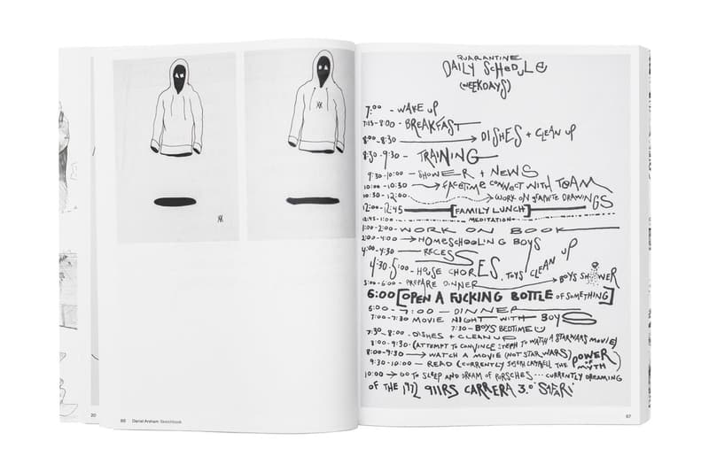 Daniel Arsham 攜手 No More Rulers 發佈最新藝術精裝書籍《SKETCHBOOK》