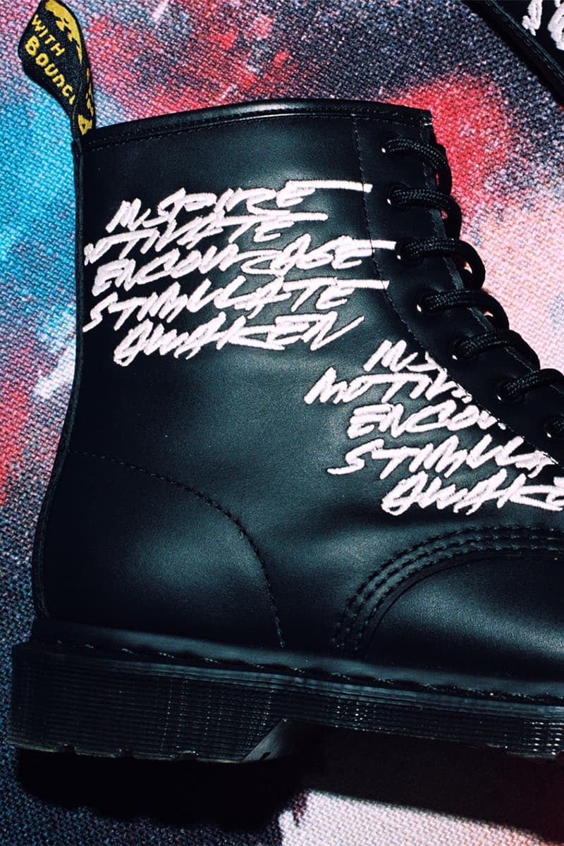 FUTURA LABORATORIES 携手 Dr. Martens 打造 1460 联名系列