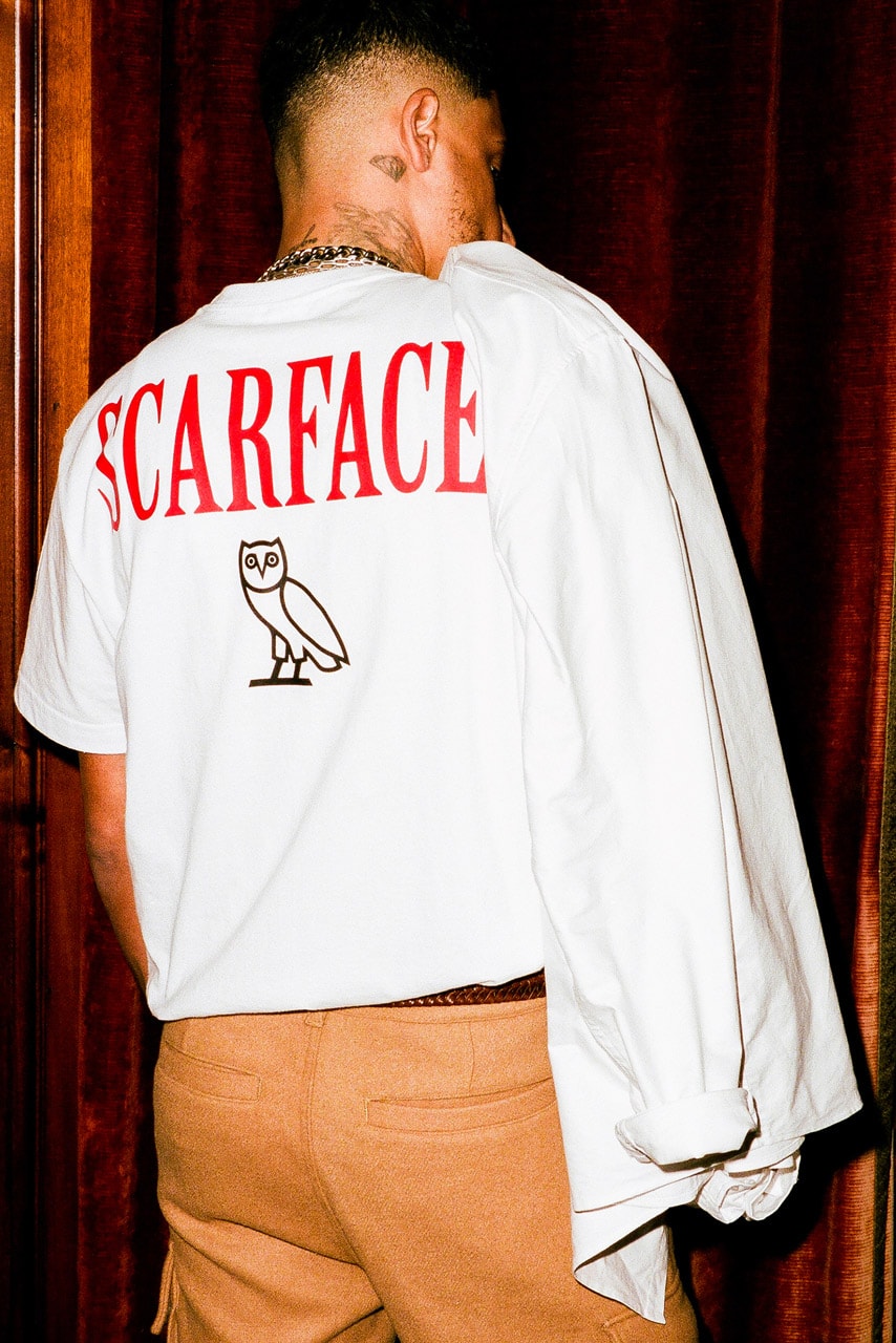 Drake 個人品牌 OVO 攜手《疤面煞星 Scarface》打造聯乘膠囊系列
