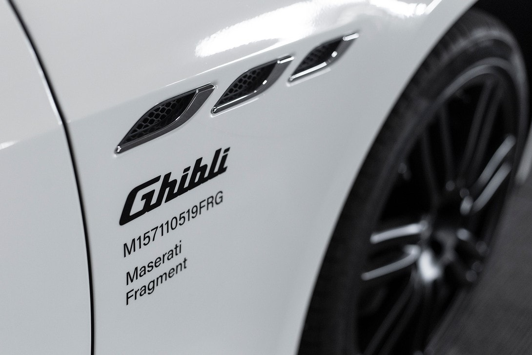 HYPEBEAST 實測 2021 年式樣 fragment design x Maserati Ghibli S Q4 車款