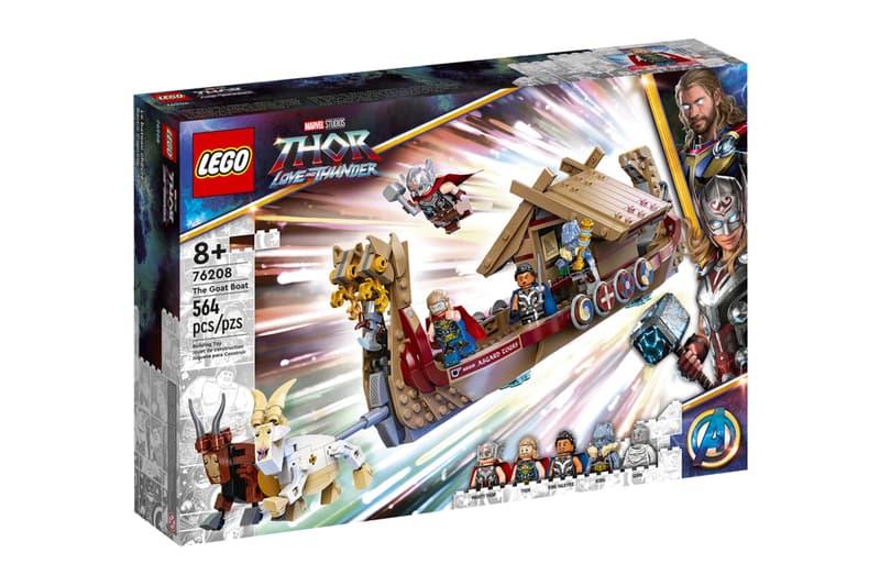 LEGO《Thor: Love and Thunder》「山羊船 The Goat Boat」積木套組正式發佈