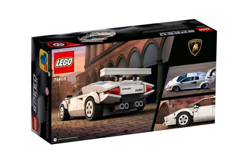 LEGO 推出全新 Lamborghini Countach、Ferrari 512M 等賽車積木模型