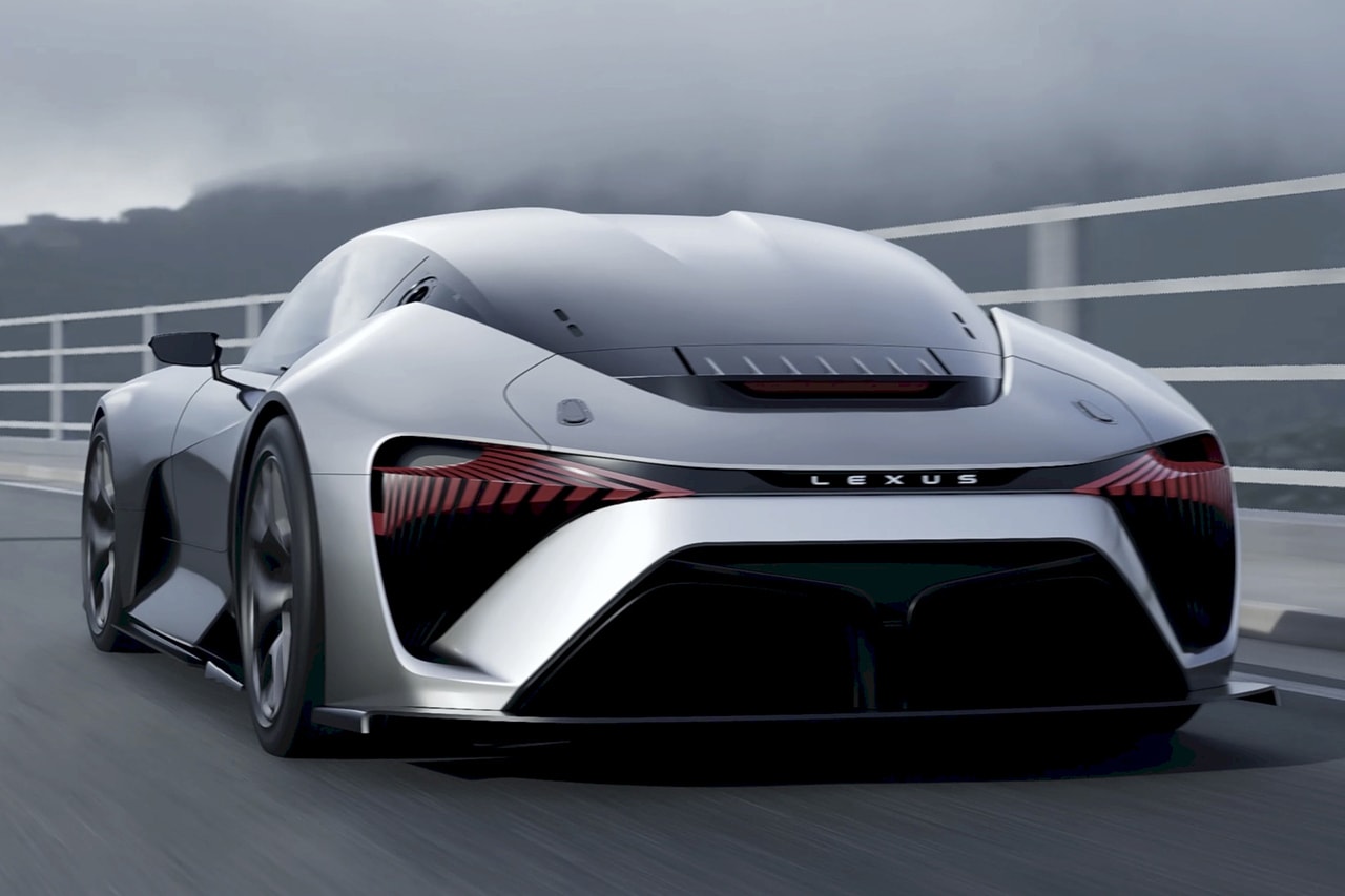 Lexus 正式公開首款電動跑車 BEV Sport 概念圖