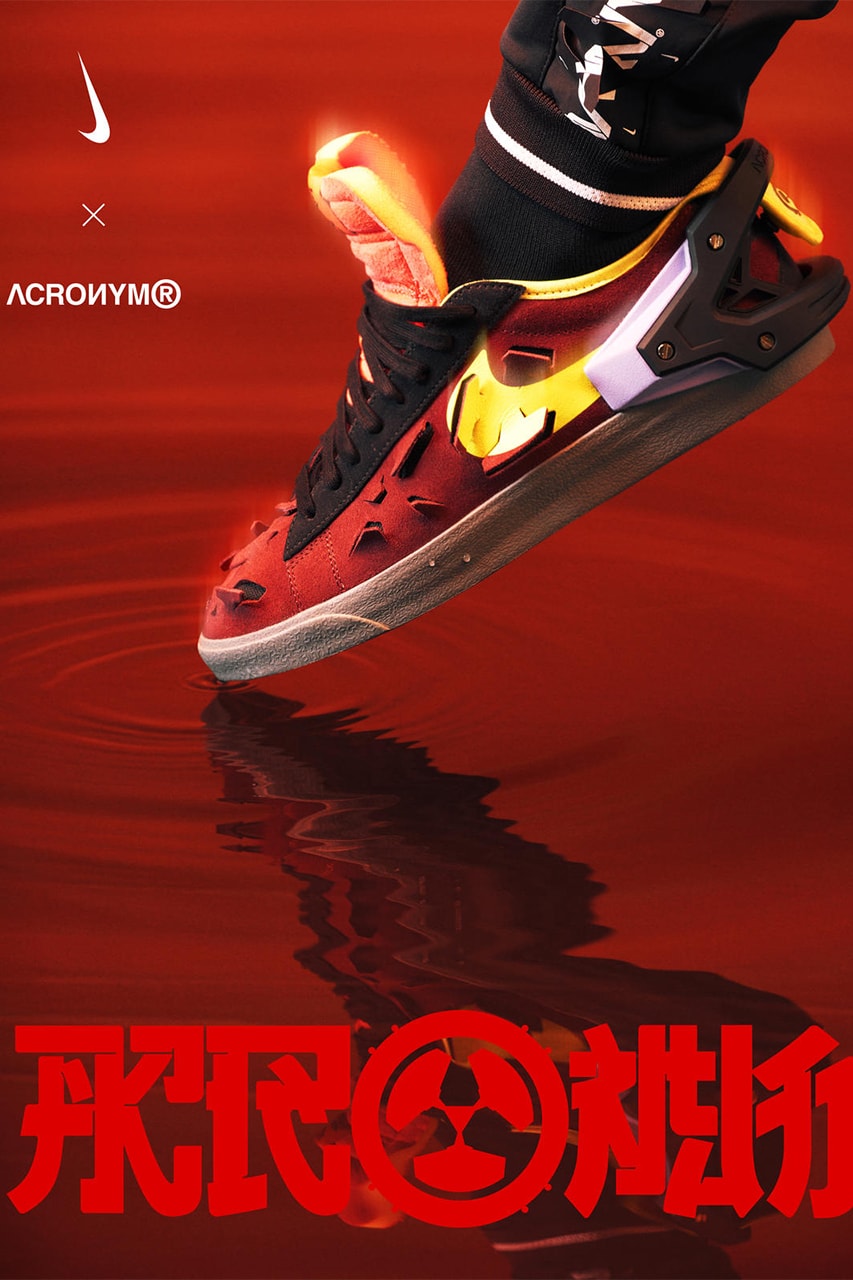 ACRONYM x Nike Blazer Low 聯乘系列發售情報正式公佈